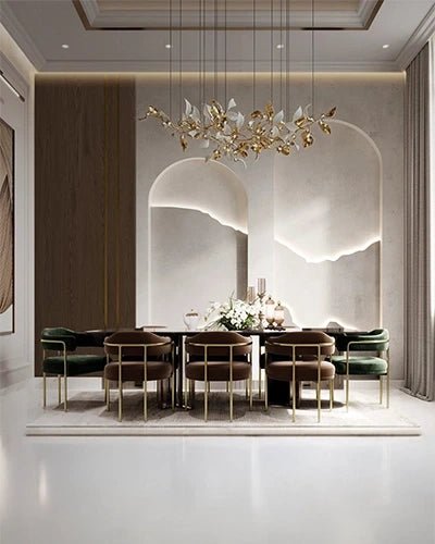 Modern Luxe Dining Elegance