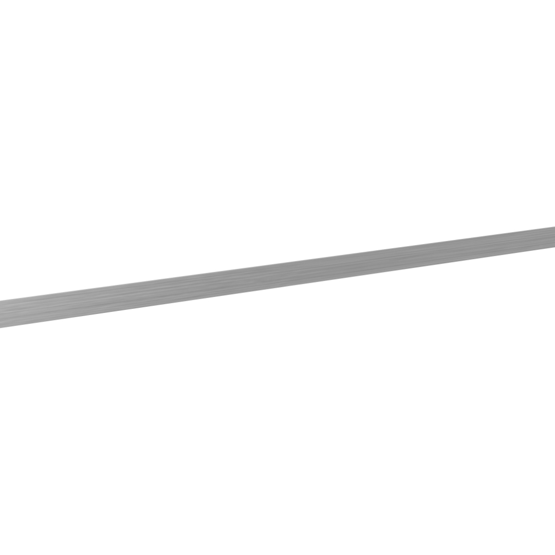 PVC Extruded Skirting - Silver